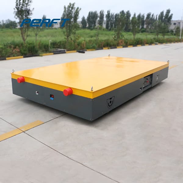 Trackless Transfer Cart Custom Paint Color 30 Ton